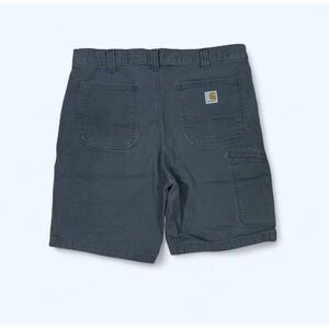 CARHARTT shorts MENS 36 GRAY camping hiking work wear RELAXED FIT